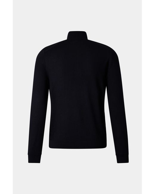 Bogner Blue Ouri Virgin Wool Turtleneck for men