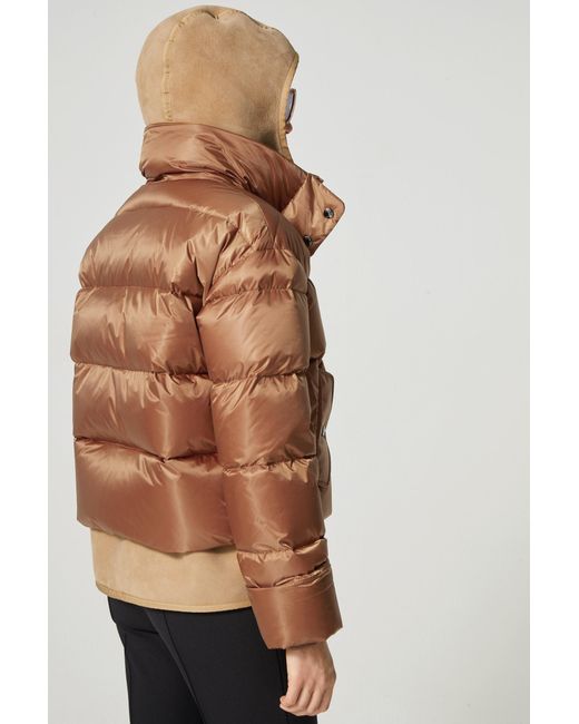 Bogner Goose Lily Quilted Down Jacket in Copper (Brown) | Lyst Australia