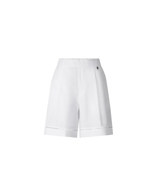Bogner White Sunny Cotton Shorts