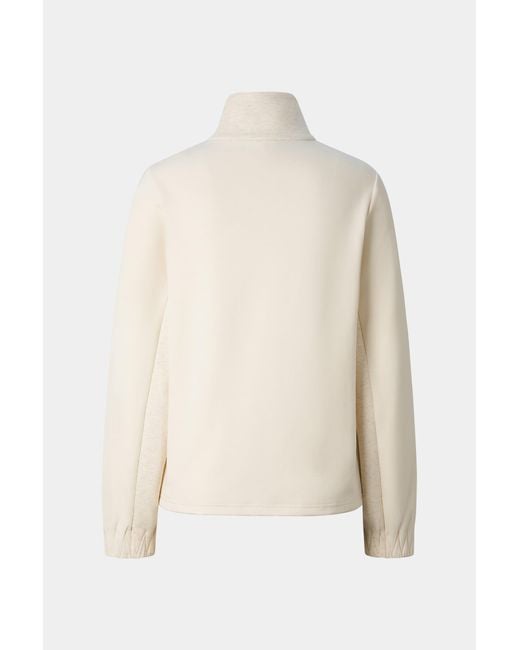 Bogner Natural Mila Jersey Troyer For