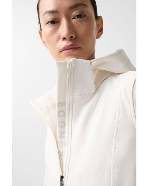 Bogner White Hilva Softshell Jacket