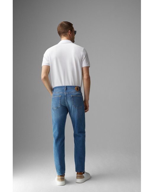 Bogner Blue Brian Tapered Fit Jeans for men