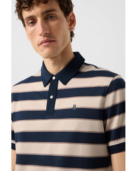 Bogner Blue Timo Piqué Polo Shirt for men