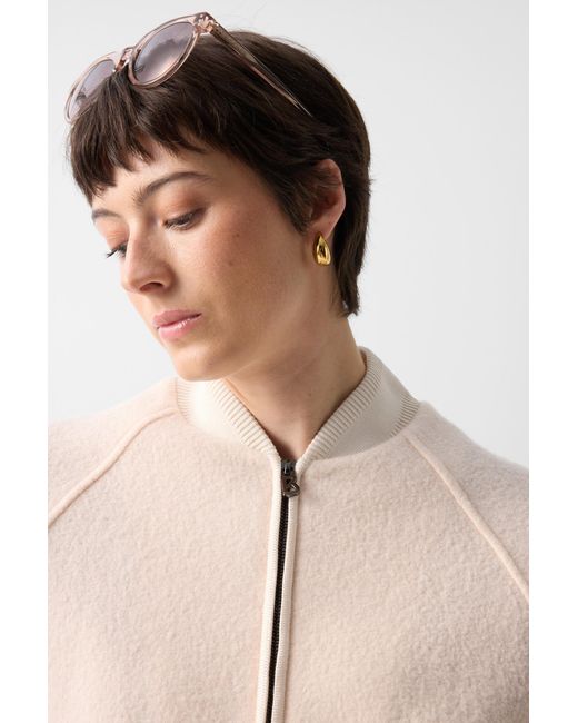Bogner Natural Editha Woollen Blouson For