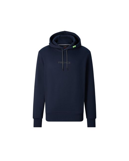 Bogner Fire + Ice Blue Covell Cotton Hoodie for men