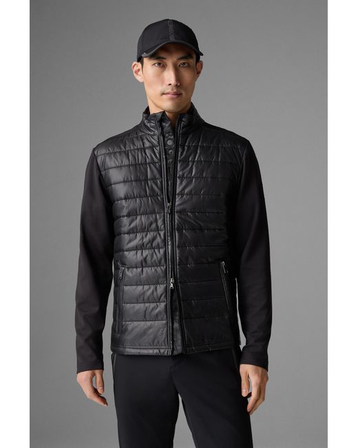 Bogner Black Wiko Hybrid Jacket for men