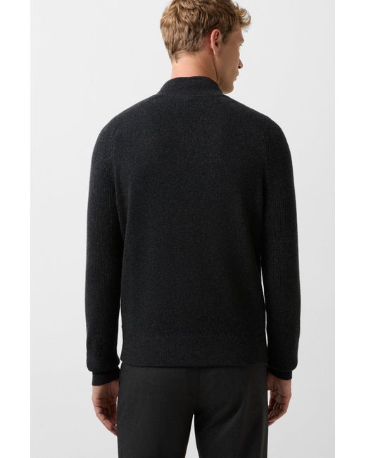 Bogner Strickjacke Dexter in Black für Herren