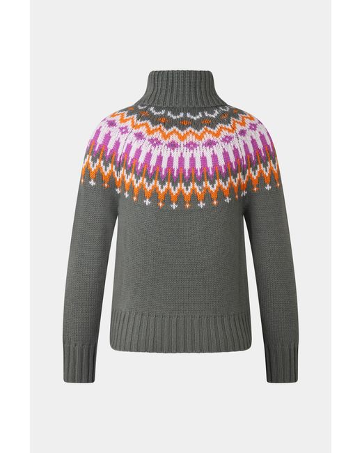 Bogner Gray Norwegian Jumper Ingrid For