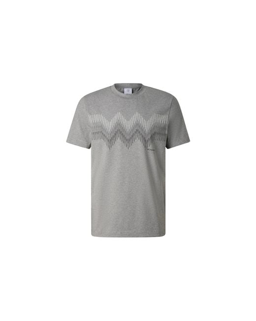 Bogner Gray Ryan Cotton-Blend T-Shirt For for men
