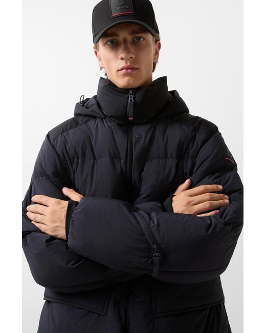 Bogner Fire + Ice Blue Yaron Down Short Coat for men