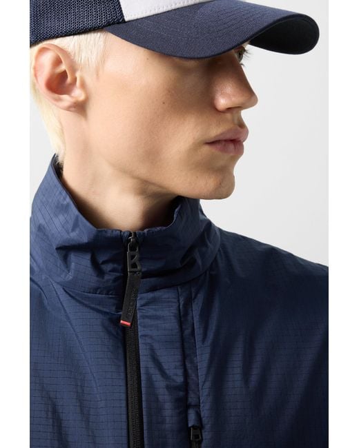 Bogner Fire + Ice Blue Conor Lightweight Vest for men