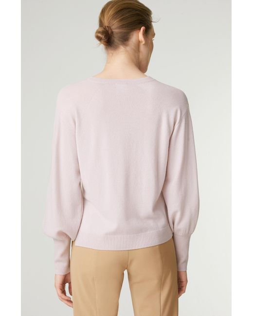 light pink pullover
