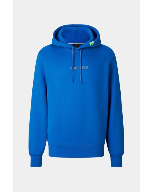 Bogner Fire + Ice Blue Covell Cotton Hoodie for men