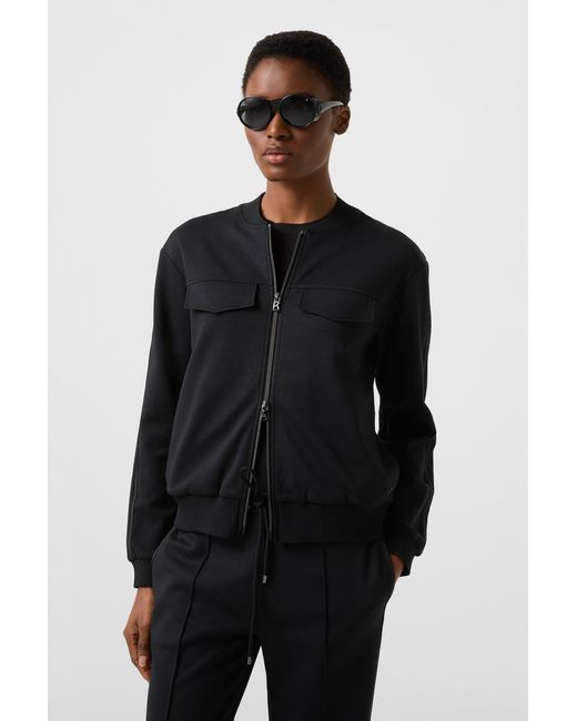 Bogner Black Nika Jersey Jacket For