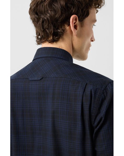 Bogner Blue Hardy Cotton Shirt for men