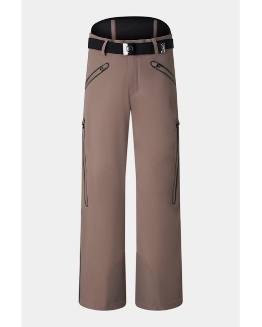 Bogner Brown Tim's Ski Trousers for men