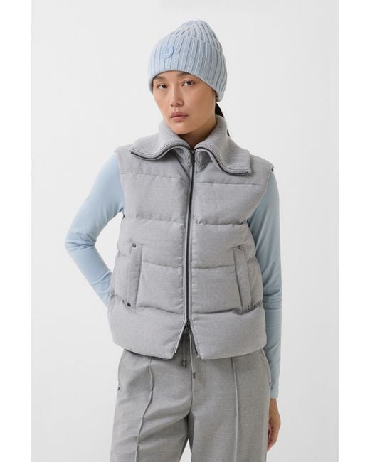 Bogner Gray Eloise Down Waistcoat For