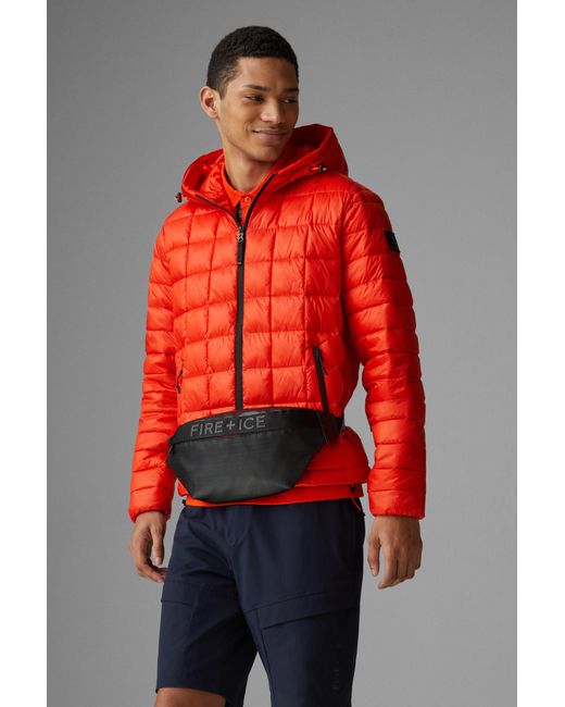 Bogner Fire + Ice Red Jakub Quilted Jacket for men