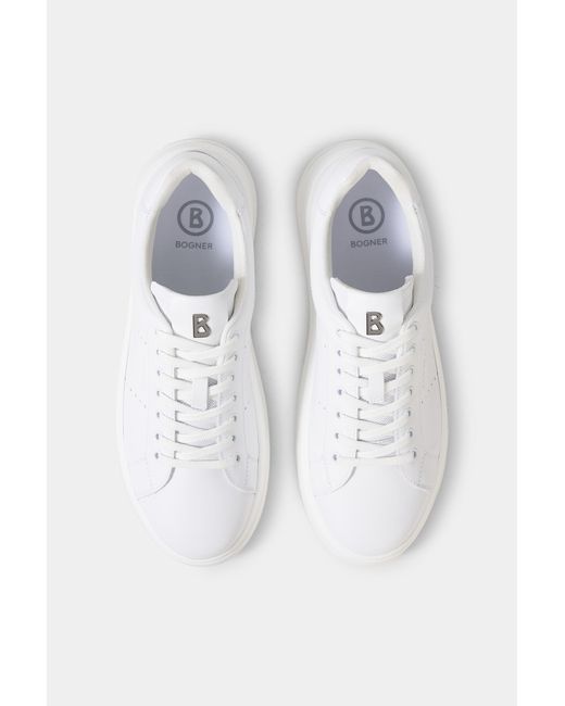 Bogner White Milan Sneaker for men