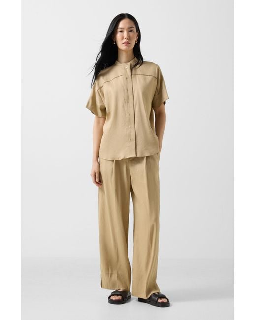 Bogner Natural Linen Mix Blouse Cheryl