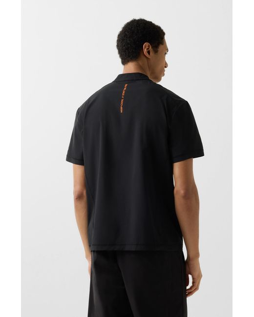 Bogner Fire + Ice Black Aouli Functional Shirt for men
