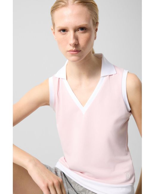Bogner Pink Polo Top Alysha