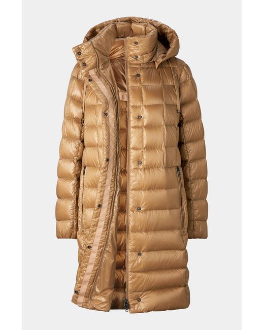 Bogner Brown Meryl Down Coat For