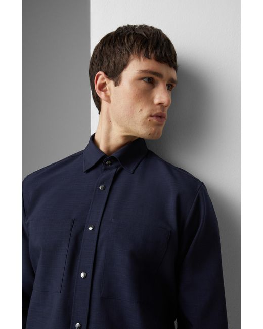 Bogner Blue Clive Shirt for men