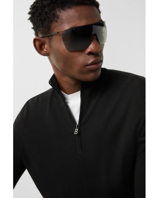 Bogner Black Virgin Wool Ouri Troyer For for men