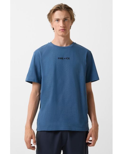 Bogner Fire + Ice Blue T-shirt Mick for men