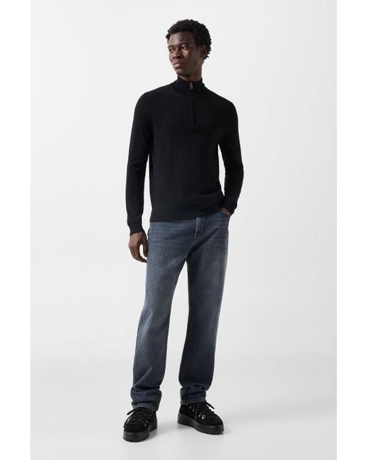 Bogner Black Ouri Virgin Wool Jumper For for men