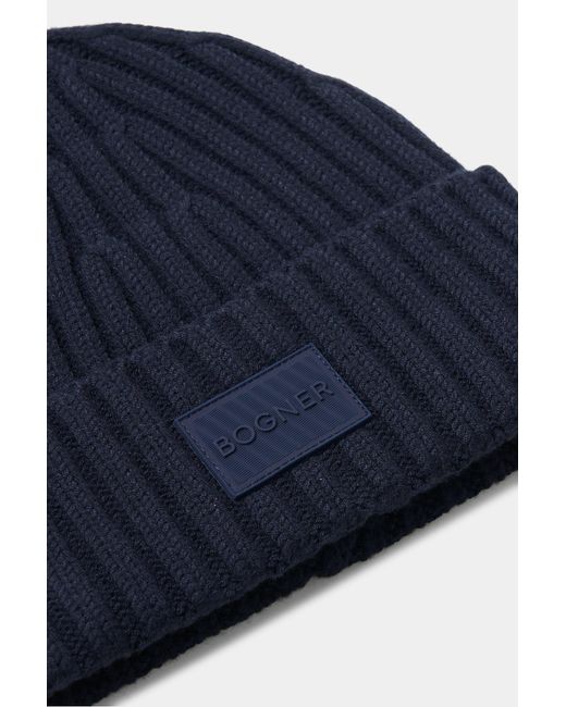 Bogner Mütze Conrad in Blue für Herren