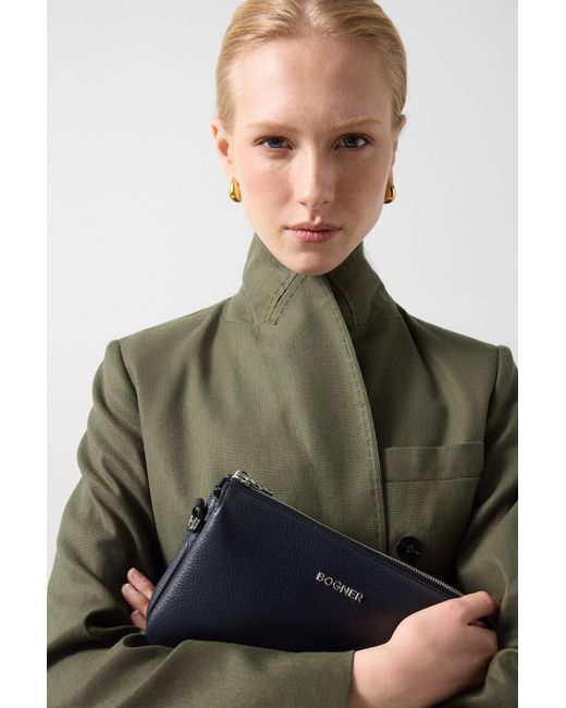 Bogner Green Linen Mix Blazer Hillary For