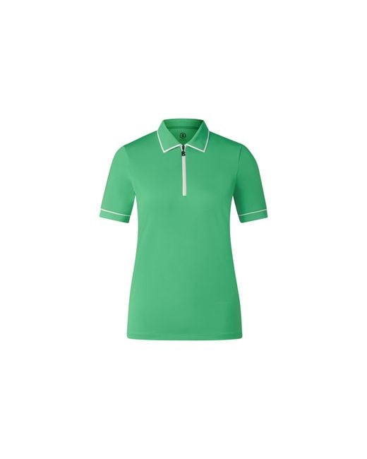 Bogner Green Caren Functional Short-sleeved Top