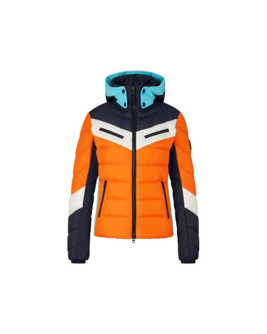 Bogner Fire + Ice Orange Farina Down Ski Jacket