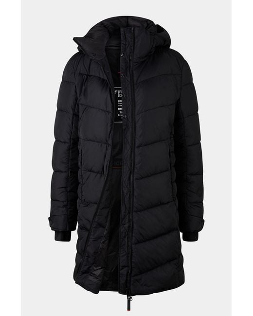 Bogner Fire + Ice Black Aenny Quilted Coat
