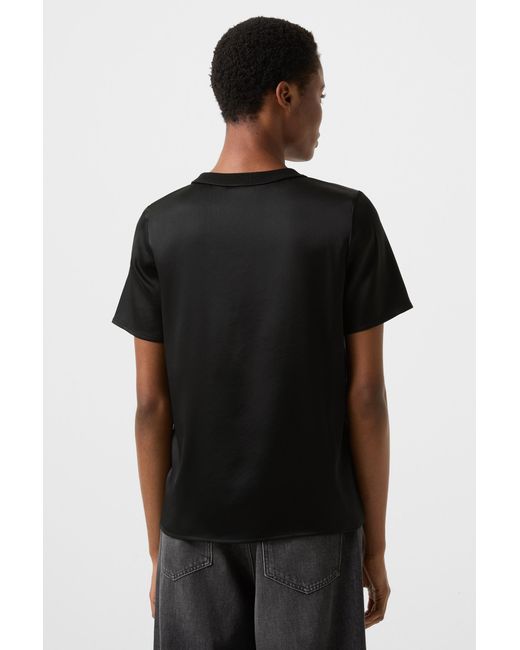 Bogner Black Satin Shirt Dylan