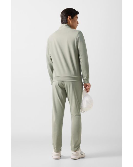 Bogner Green Connor Sweat Troyer for men