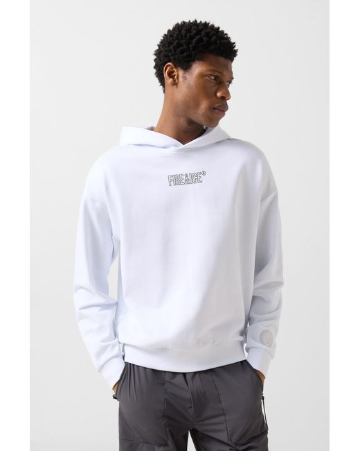Bogner Fire + Ice White Hoodie Ilay For for men