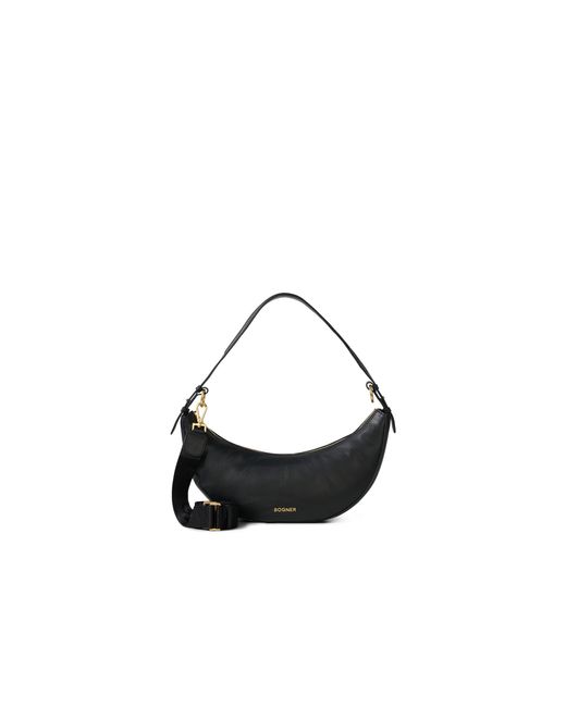 Bogner Black Wallis Kyla Shoulder Bag