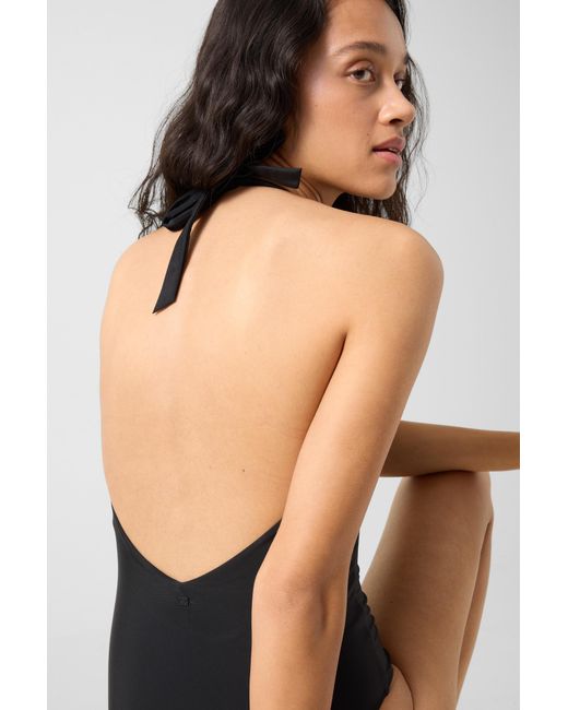Bogner Fire + Ice Black Zahara Swimming Costume