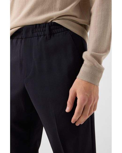 Bogner Blue Marcus Virgin Wool Trousers for men