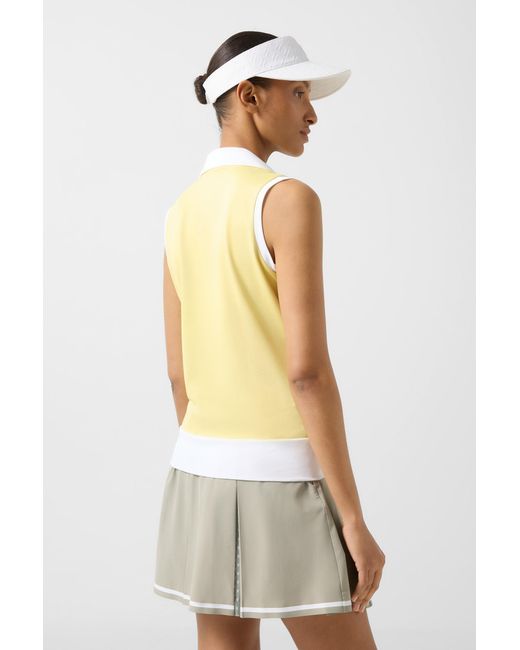 Bogner Yellow Polo Top Alysha