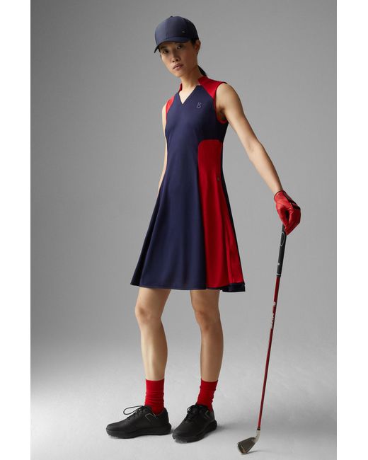 Bogner Gray Carlotta Functional Polo Dress
