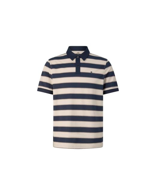 Bogner Blue Timo Piqué Polo Shirt for men