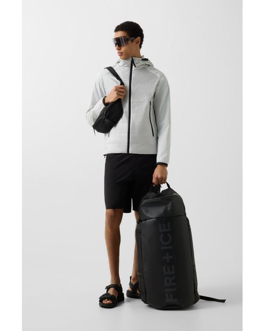 Bogner Fire + Ice Gray Kegan Hybrid Jacket for men