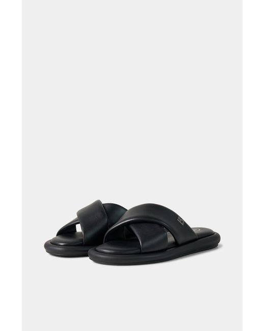 Bogner Black Portofino Sandals for men