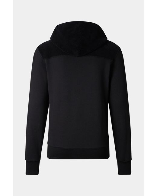 Bogner Fire + Ice Black Kano Cotton Jersey Jacket for men