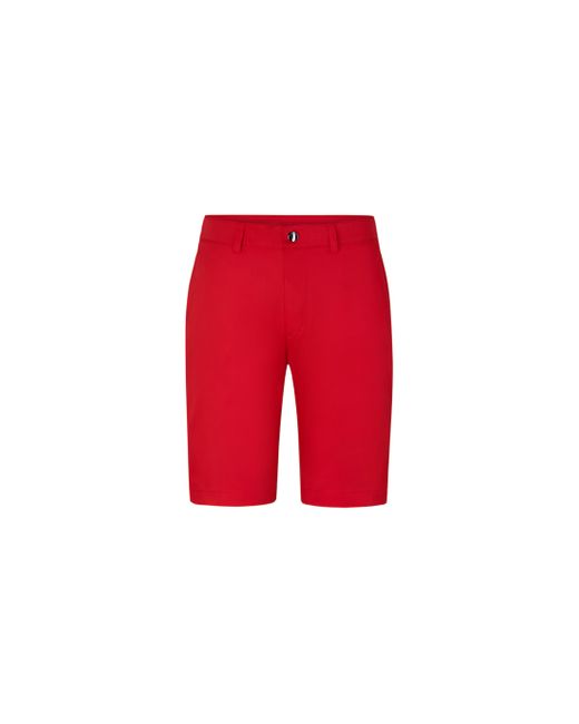 Bogner Red Gordone Functional Shorts for men