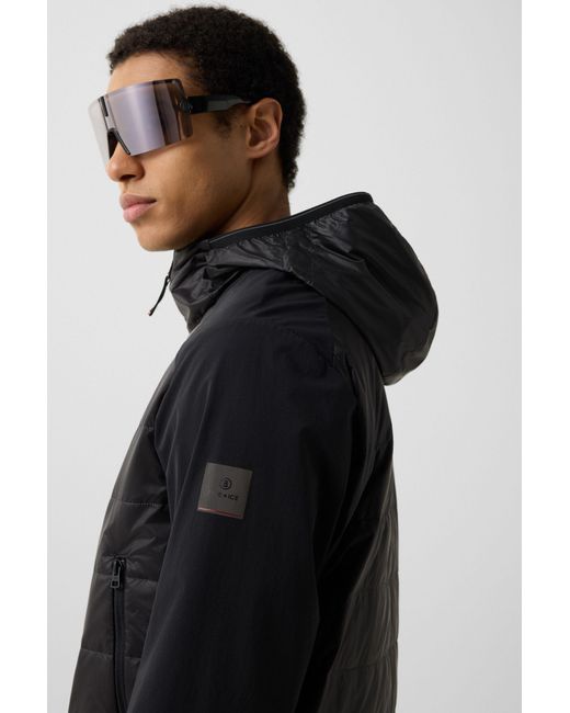 Bogner Fire + Ice Black Kegan Hybrid Jacket for men
